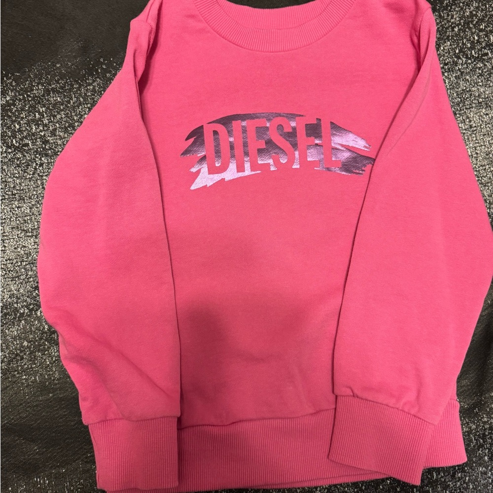 Diesel Vibrant Pink Crewneck